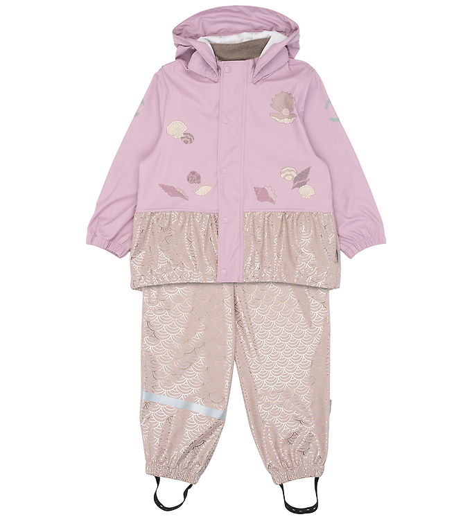 Mikk-Line Regntøj - PU - Mermaid