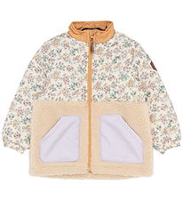 Mikk-Line Fleece Jacket - Teddy - Mix AOP