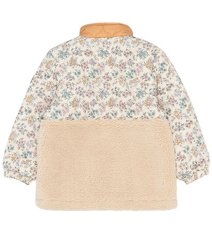 Mikk-Line Fleecejakke - Teddy - Mix AOP