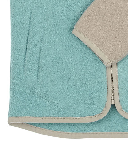 Mikk-Line Fleecejakke - Stone Blue