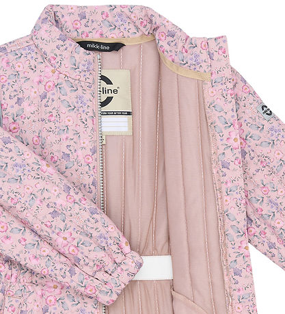 Mikk-Line Termojakke - Buble Flower AOP