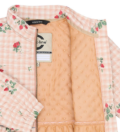 Mikk-Line Thermojacke - Strawberry AOP