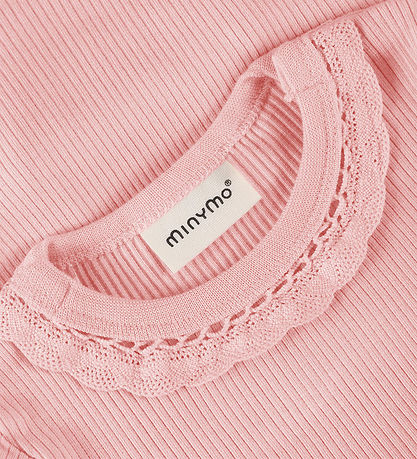 Minymo Body k/æ - Rib - Rosy Tough
