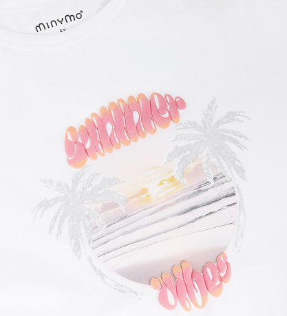 Minymo T-shirt - Bright White