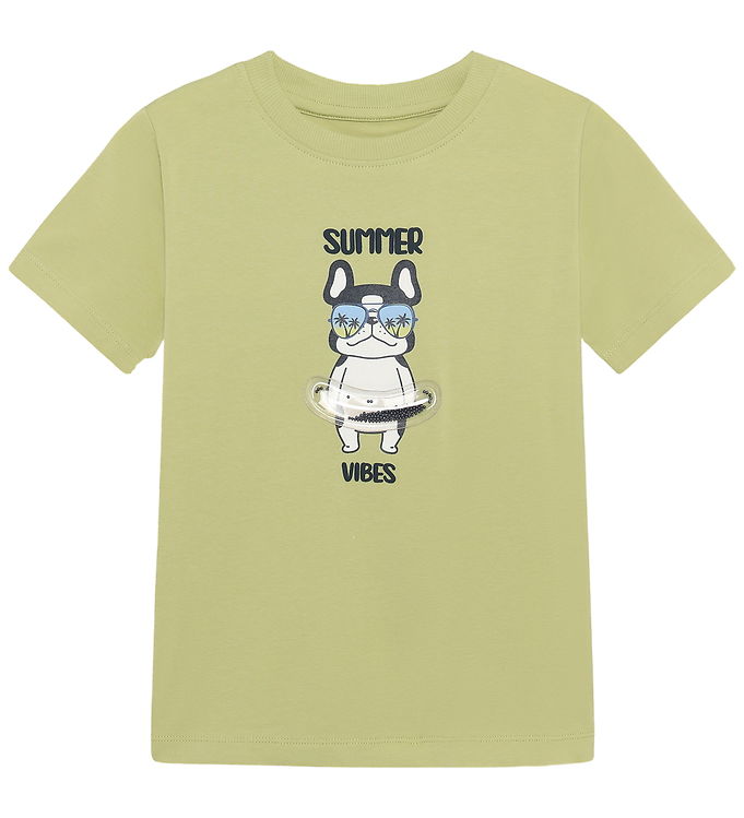 Minymo T-shirt - Winter Pear m. Hund