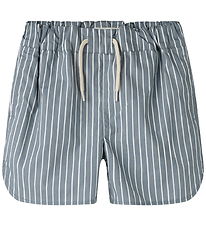 Lil Atelier Badeshorts - Loose - NmmFando - Tradewinds/COCONUT M