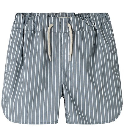 Lil Atelier Badeshorts - Loose - NmmFando - Tradewinds/COCONUT M