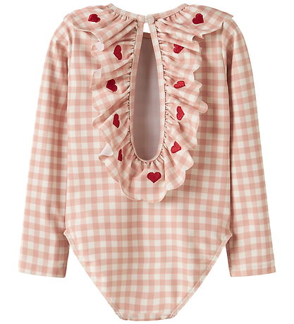 Lil Atelier Badedragt - NmfFinley - Misty Rose