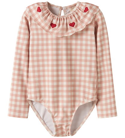 Lil Atelier Badedragt - NmfFinley - Misty Rose