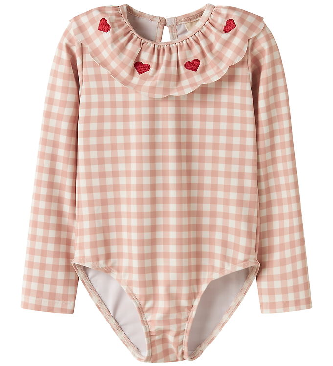 Lil Atelier Badedragt - NmfFinley - Misty Rose