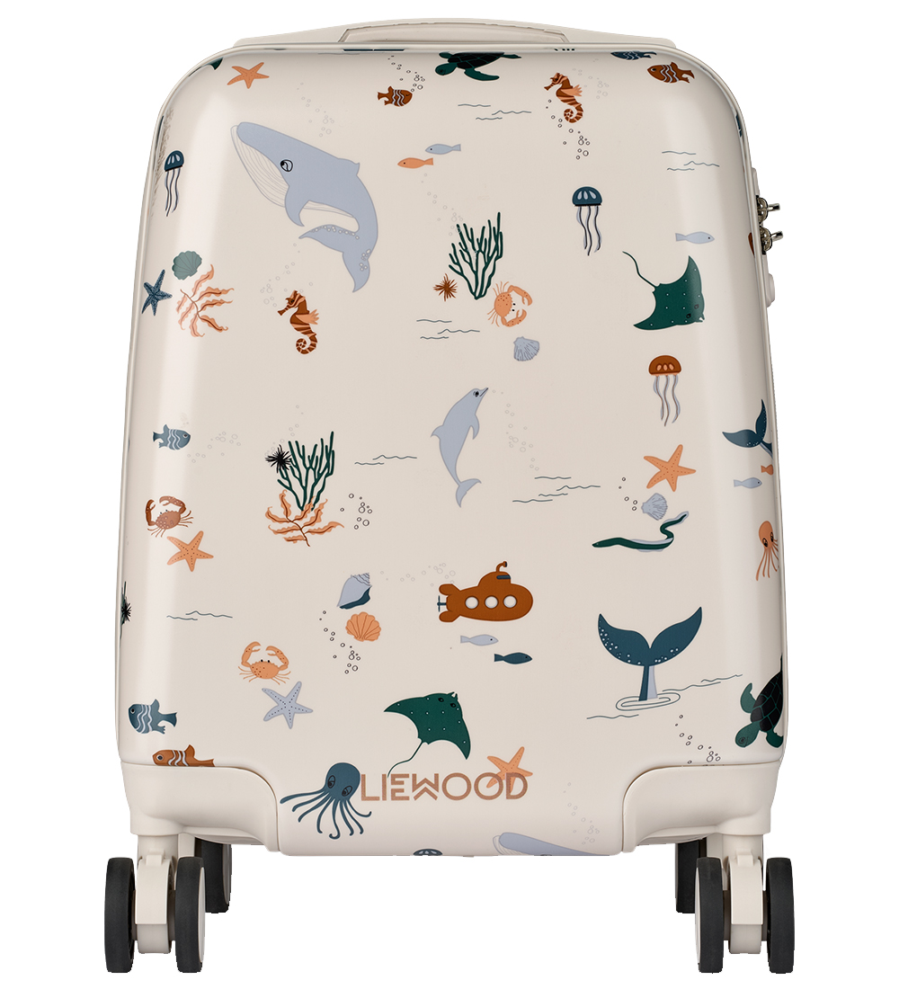 Liewood Koffer - Norelle - 44x32x21 cm - Sea Kreatur/Sandy - Liewood - One Size - Koffer