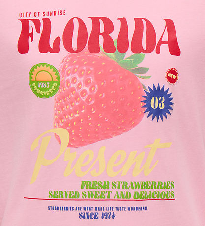 Kids Only T-shirt - KogBolette - Romance Rose/Florida