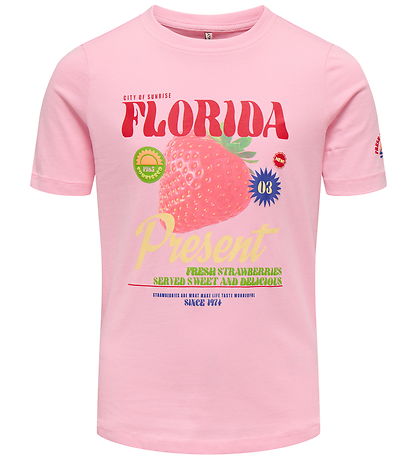 Kids Only T-shirt - KogBolette - Romance Rose/Florida
