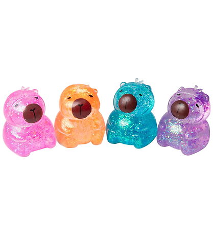 Scrunchems Legetøj - Sugar Capybara - Assorteret