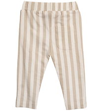 Hanevild Leggings - Striped - Summer Sand