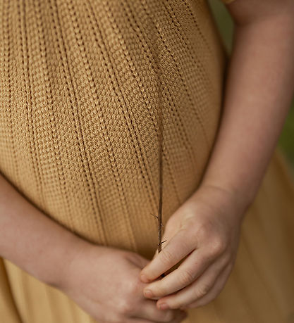 Hanevild Kjole - Strik - Vibe - Italien Straw