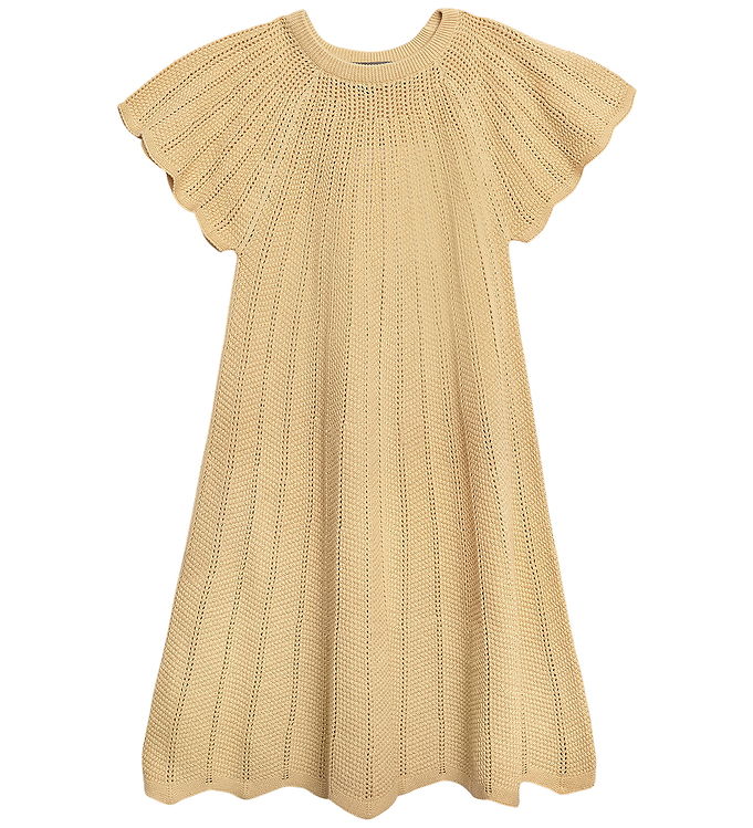 Vibe kjole - til piger - italien straw - 98/104
