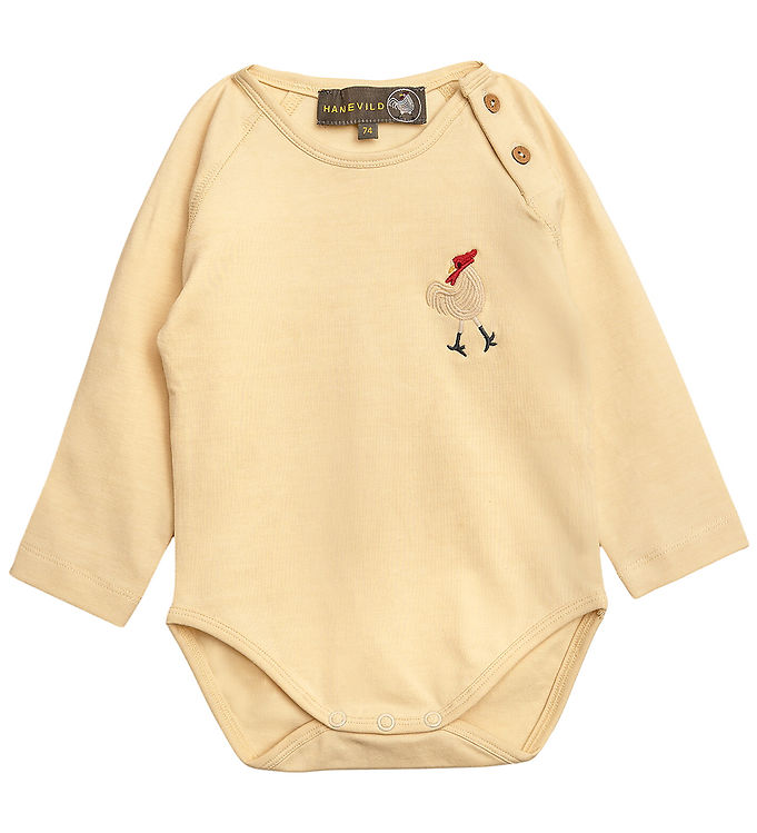 Hanevild Summer - Baby Body - Gul - 62