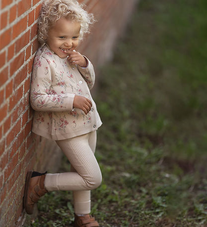 Hanevild Leggings - Rib - Lynge - Sommer Sand