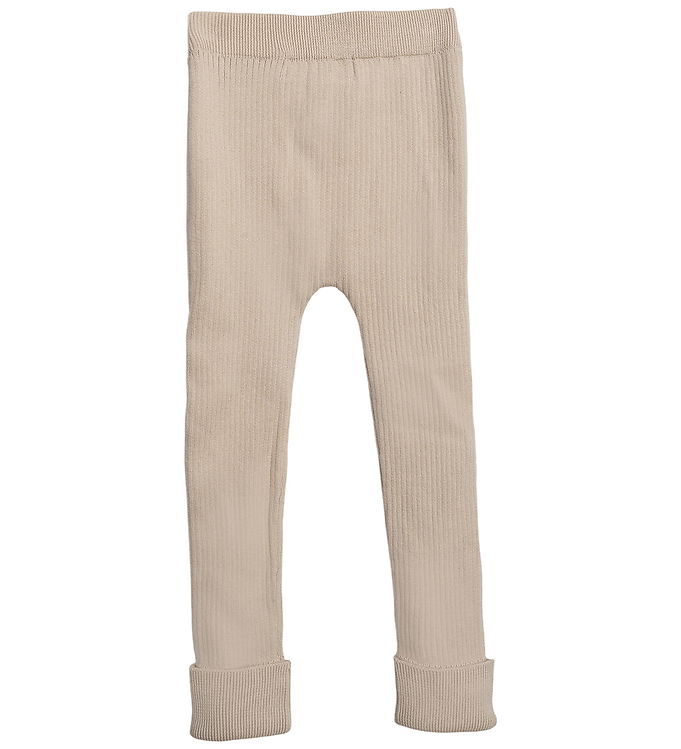 Hanevild Lynge - Baby Leggings - Beige - 80