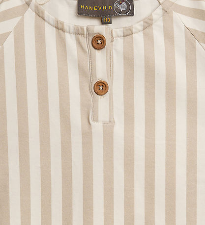Hanevild T-shirt - Striped - Summer Sand