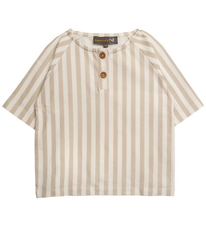 Hanevild T-shirt - Striped - Summer Sand