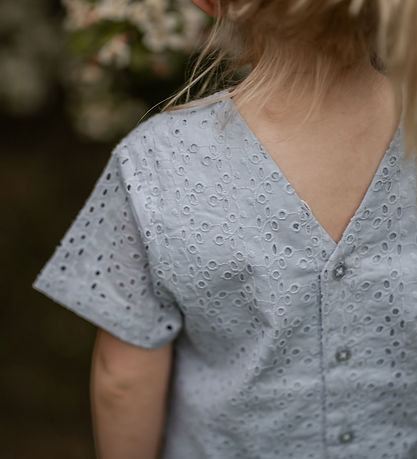 Hanevild T-shirt - Lace - Kentucky Blue