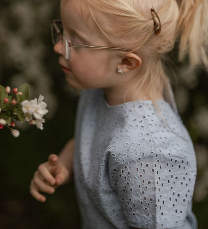 Hanevild T-shirt - Lace - Kentucky Blue
