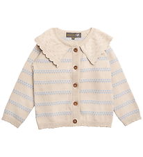 Hanevild Gilet - Tricoté - Heart - Kentucky Blue