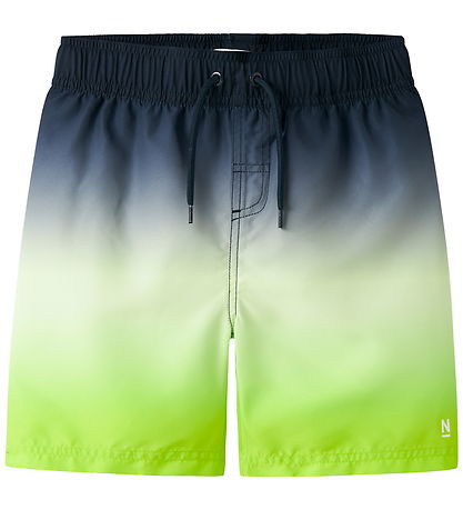 Name It Badeshorts - NkmZoccas - Acid Lime