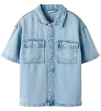 Name It Bluse - NkmJoy - Light Blue Denim