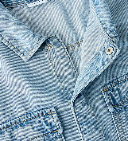 Name It Bluse - NkmJoy - Light Blue Denim