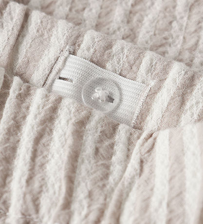 Name It Shorts - NkmFedenis - Chateau Gray/Cloud Dancer