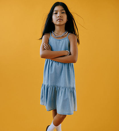 Name It Kjole - NkfNaya - Light Blue Denim