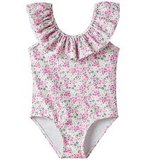 Name It Badedragt - NmfZolea - Bright White