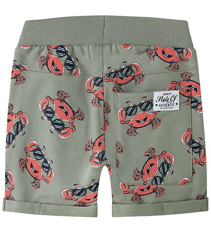 Name It Sweatshorts - NmmVermo - Shadow/Crab