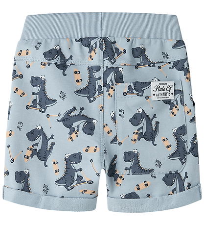 Name It Sweatshorts - NmmVermo - Blue Fog/Dion Skater