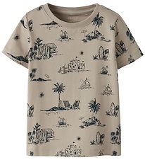 Name It T-shirt - NmmFille - Chateau Gray