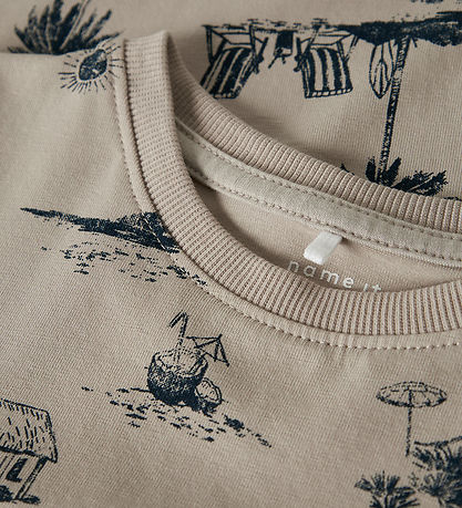 Name It T-shirt - NmmFille - Chateau Gray