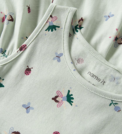 Name it Kjole - NmfVigga - Pale Aqua/Fairy Garden
