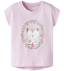 Name It T-shirt - NmfVigea - Pirouette/Flower CAT