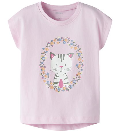 Name It T-shirt - NmfVigea - Pirouette/Flower Cat