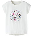 Name It T-shirt - NmfVigea - Cloud Dancer/Fairies