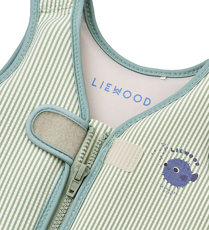 Liewood Svømmevest - 15-19 kg - Dove - Peppermint/Sandy