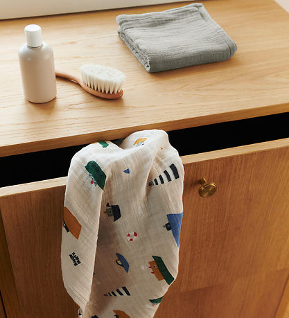 Liewood Stofbleer - Muslin - 2-pak - Lewis - Sailing/Dove Blue M