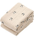 Liewood Stofbleer - Muslin - 2-pak - Lewis - Mini Panda/Sandy Mi