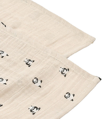 Liewood Stofbleer - Muslin - 2-pak - Lewis - Mini Panda/Sandy Mi