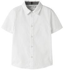 Name It Skjorte - Noos - NkmNewsa - Bright White