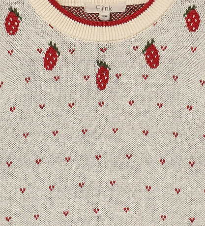 Fliink T-shirt - Strik - Bolette - Sandshell