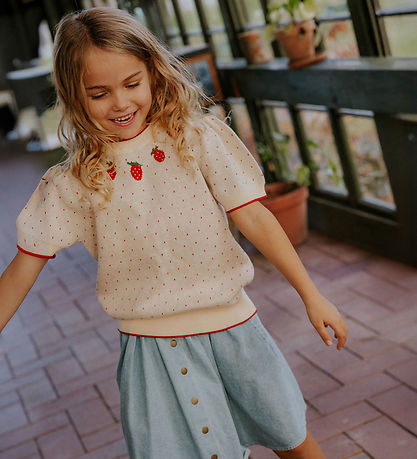 Fliink T-shirt - Strik - Bolette - Sandshell